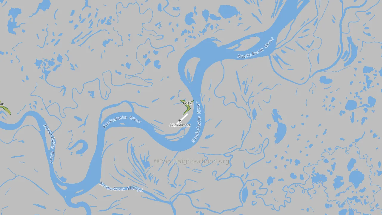 99552, AK Map of Noise Levels in 99552