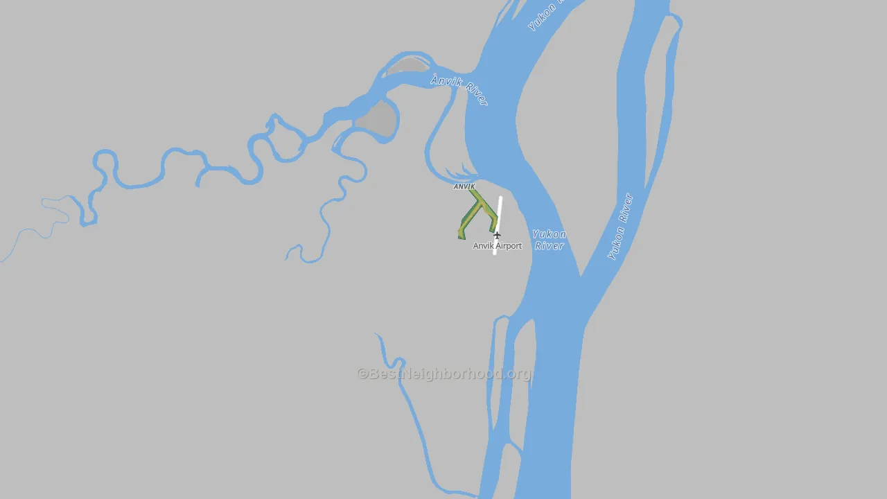 99558, AK Map of Noise Levels in 99558