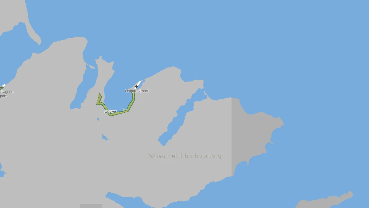 99564, AK Map of Noise Levels in 99564
