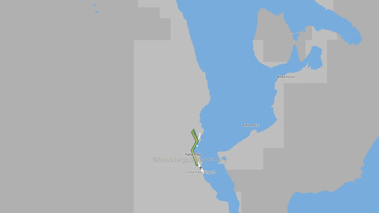 99583, AK Map of Noise Levels in 99583
