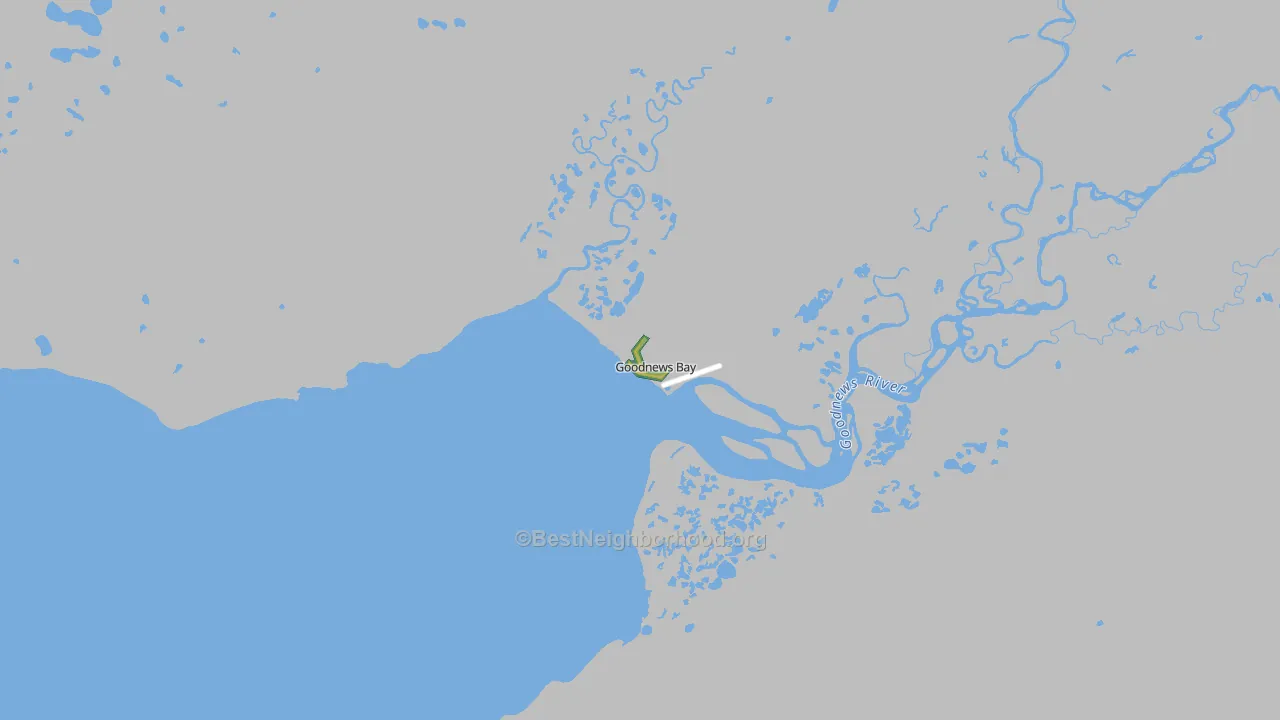 99589, AK Map of Noise Levels in 99589
