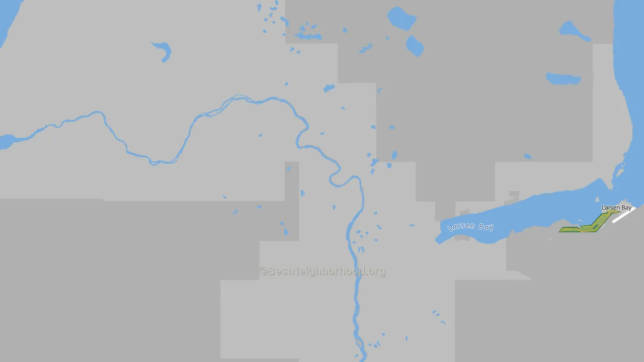 99624, AK Map of Noise Levels in 99624