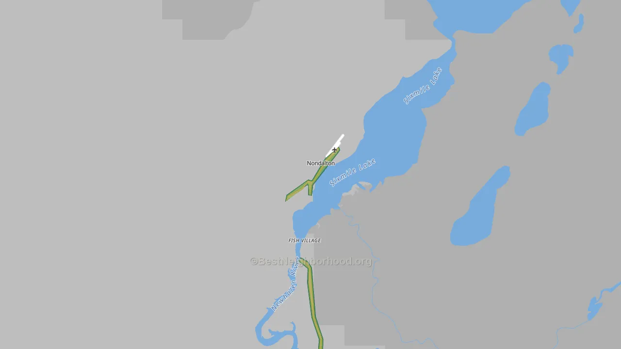 99640, AK Map of Noise Levels in 99640