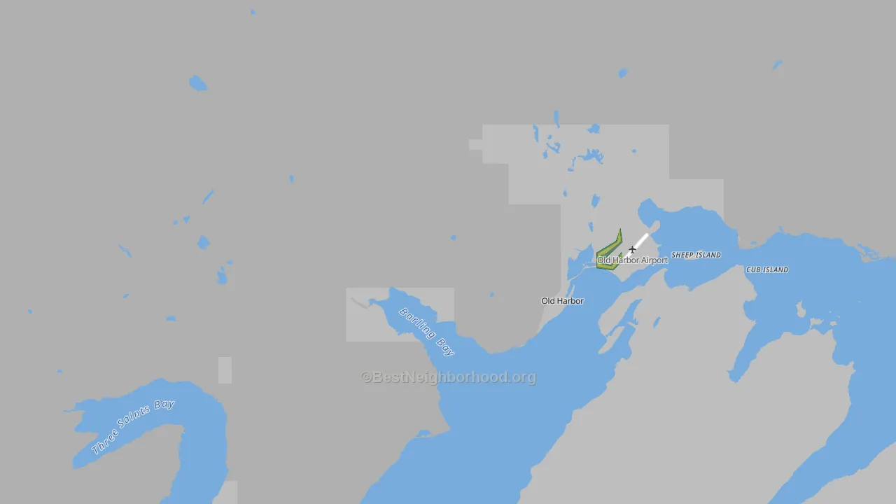 99643, AK Map of Noise Levels in 99643