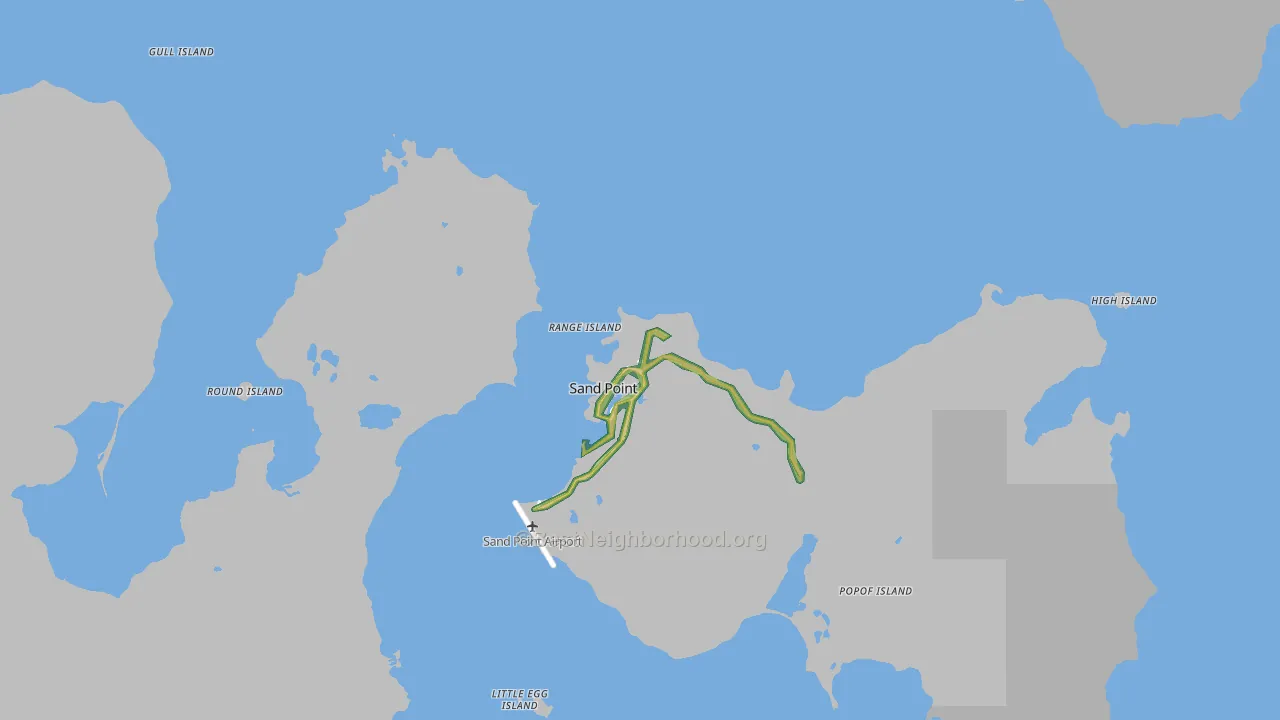 99661, AK Map of Noise Levels in 99661