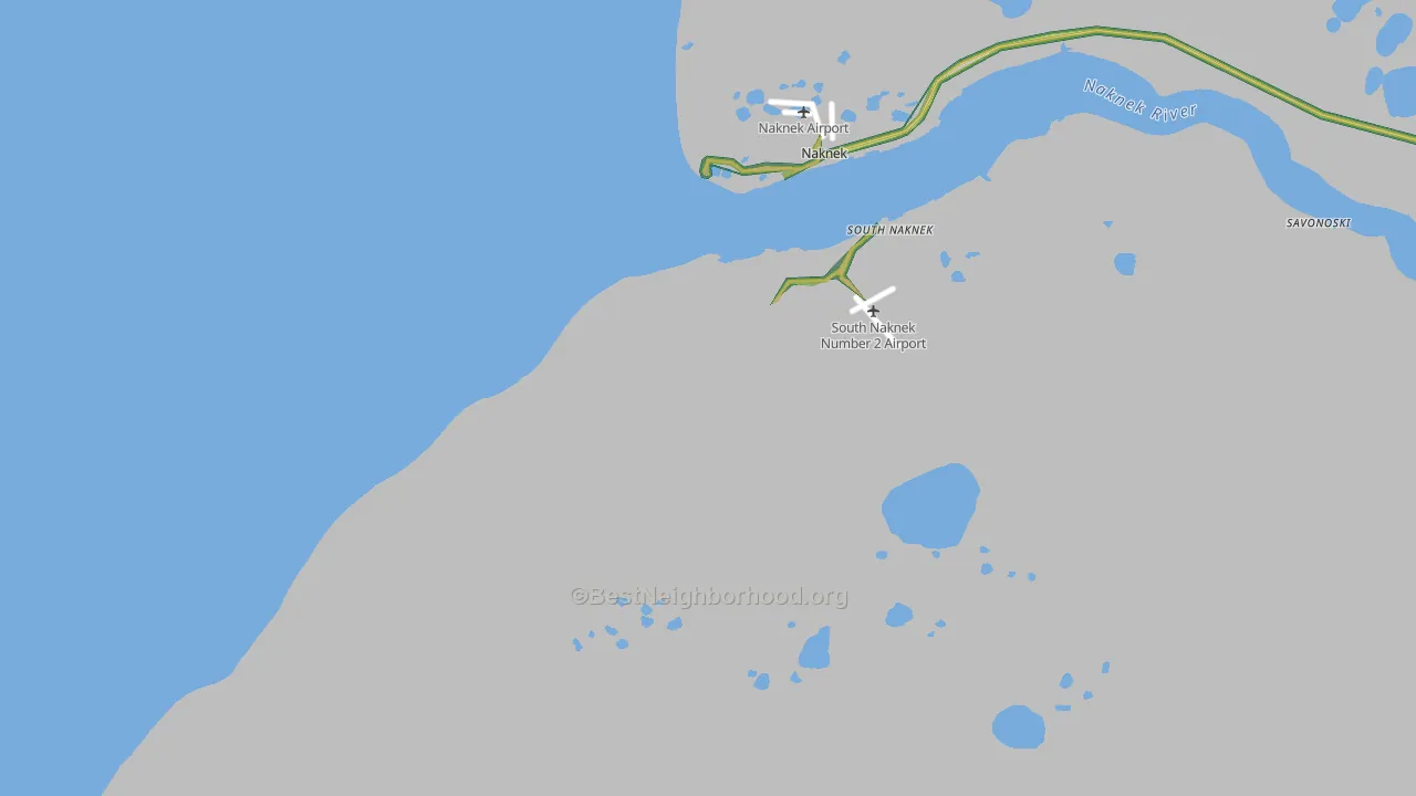 99670, AK Map of Noise Levels in 99670
