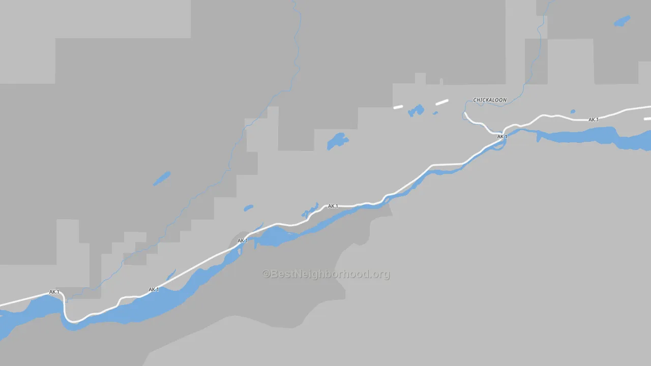 99674, AK Map of Noise Levels in 99674