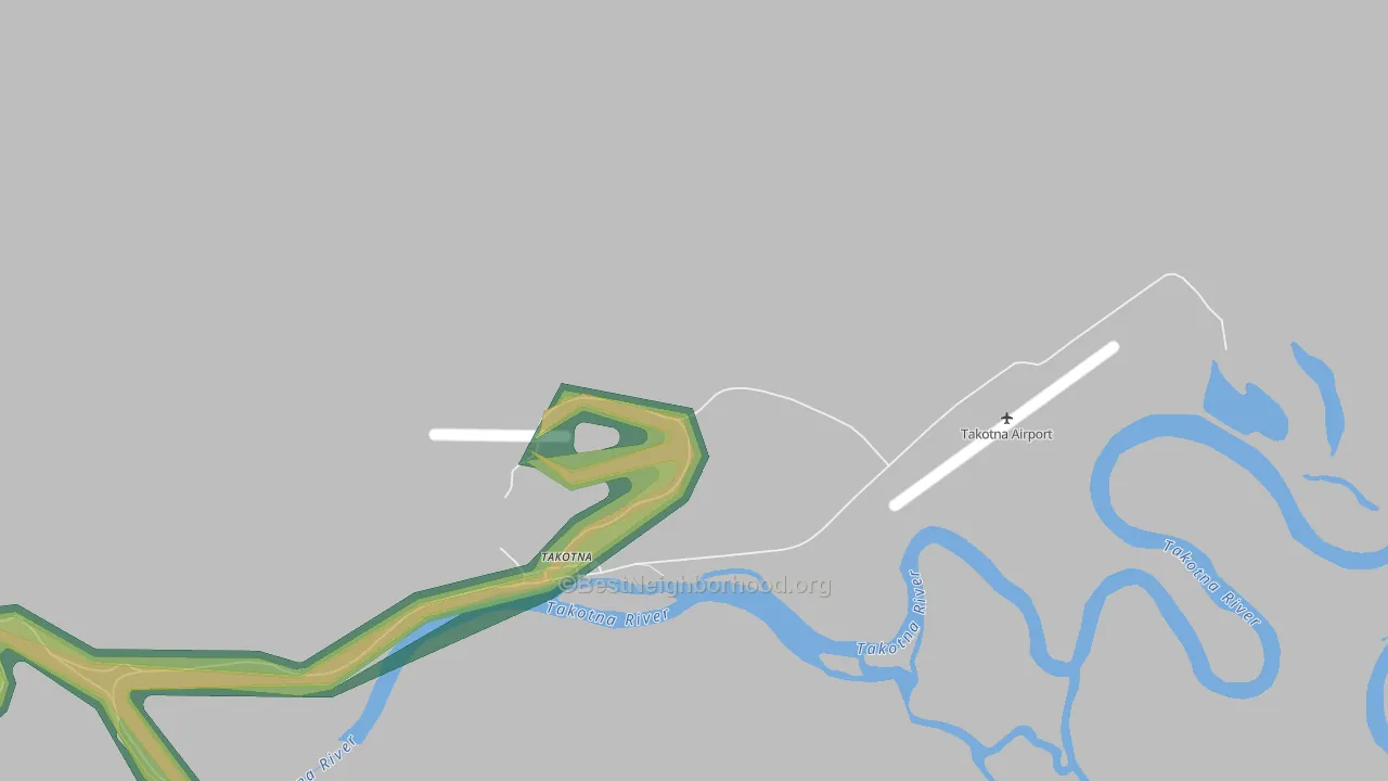 99675, AK Map of Noise Levels in 99675