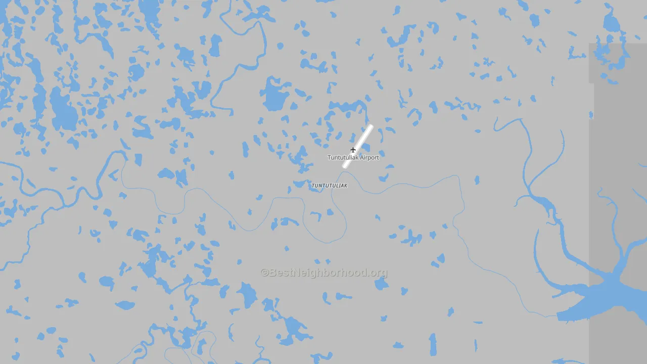 99680, AK Map of Noise Levels in 99680