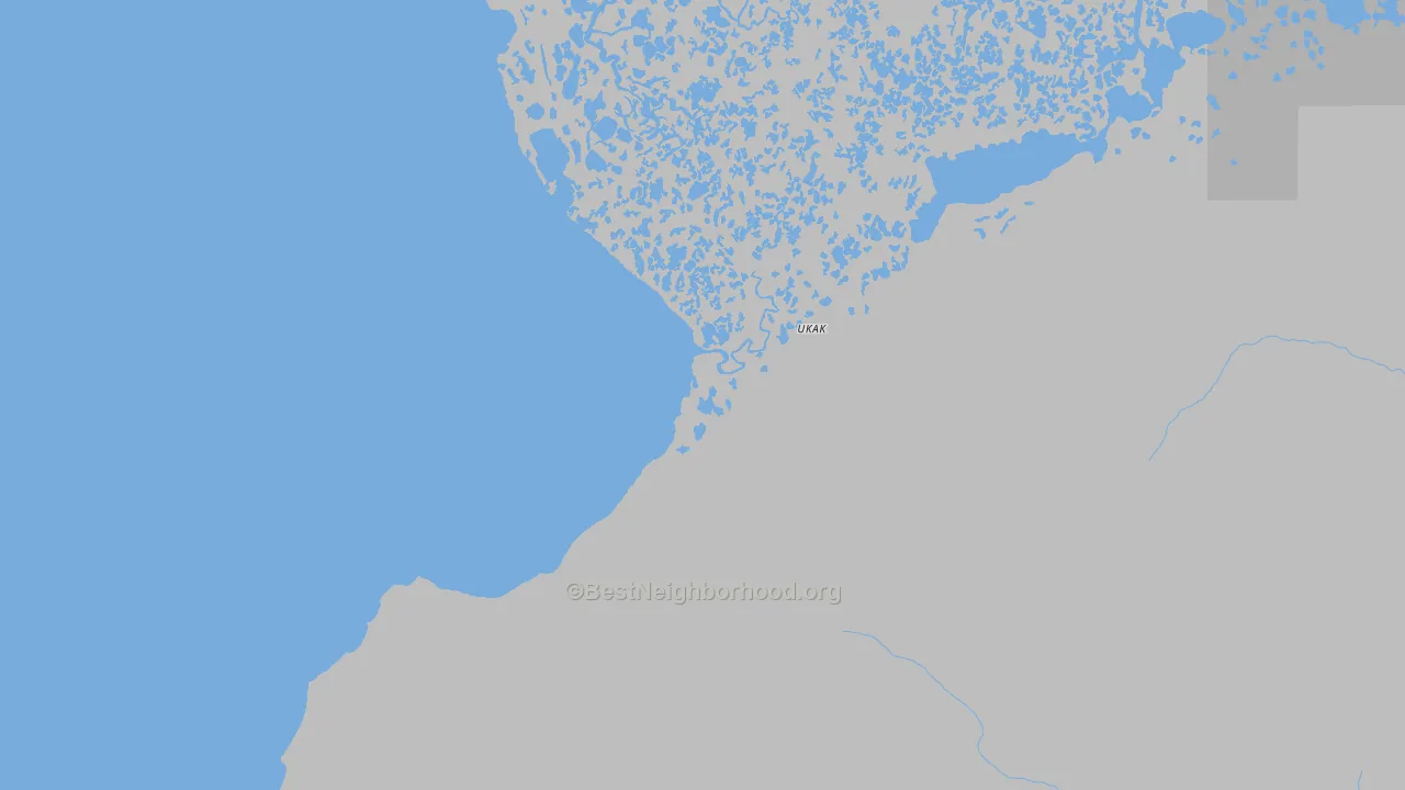 99681, AK Map of Noise Levels in 99681