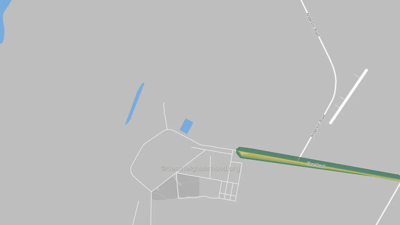 99704, AK Map of Noise Levels in 99704