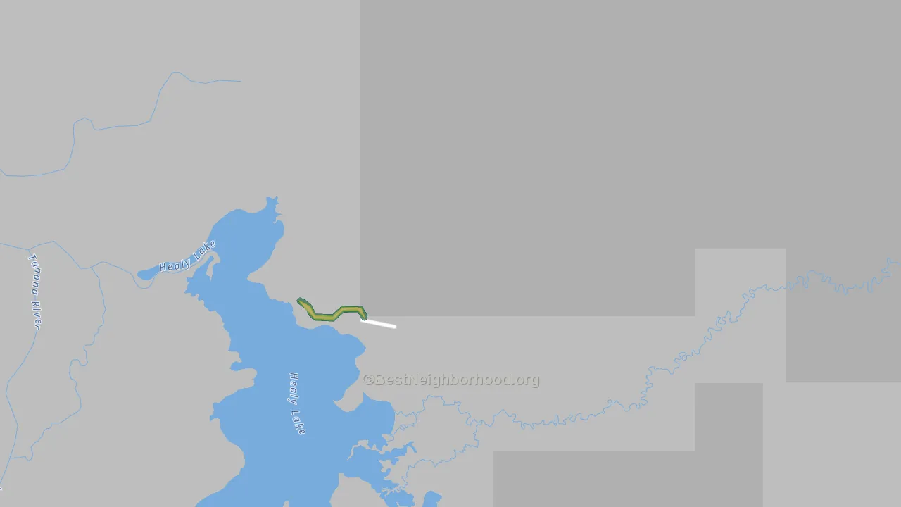 99706, AK Map of Noise Levels in 99706