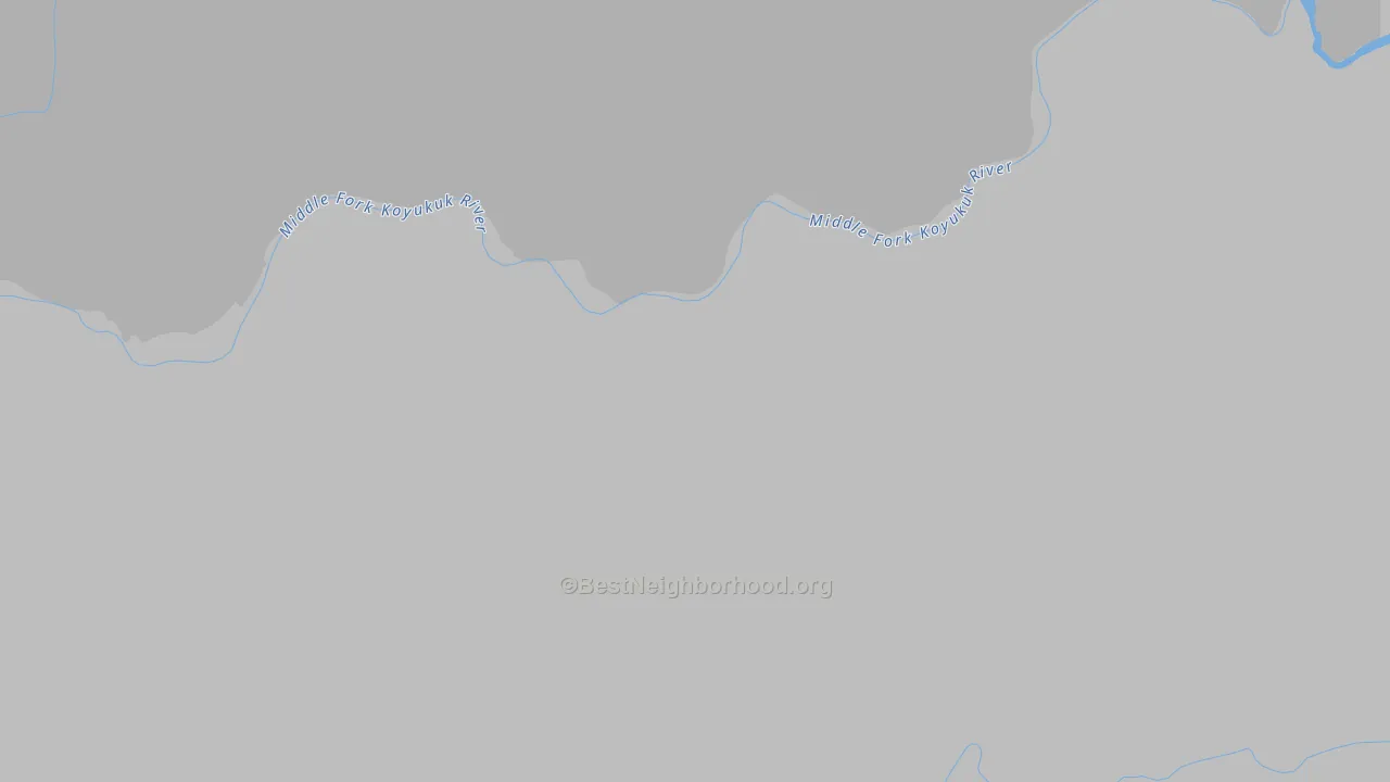 99726, AK Map of Noise Levels in 99726