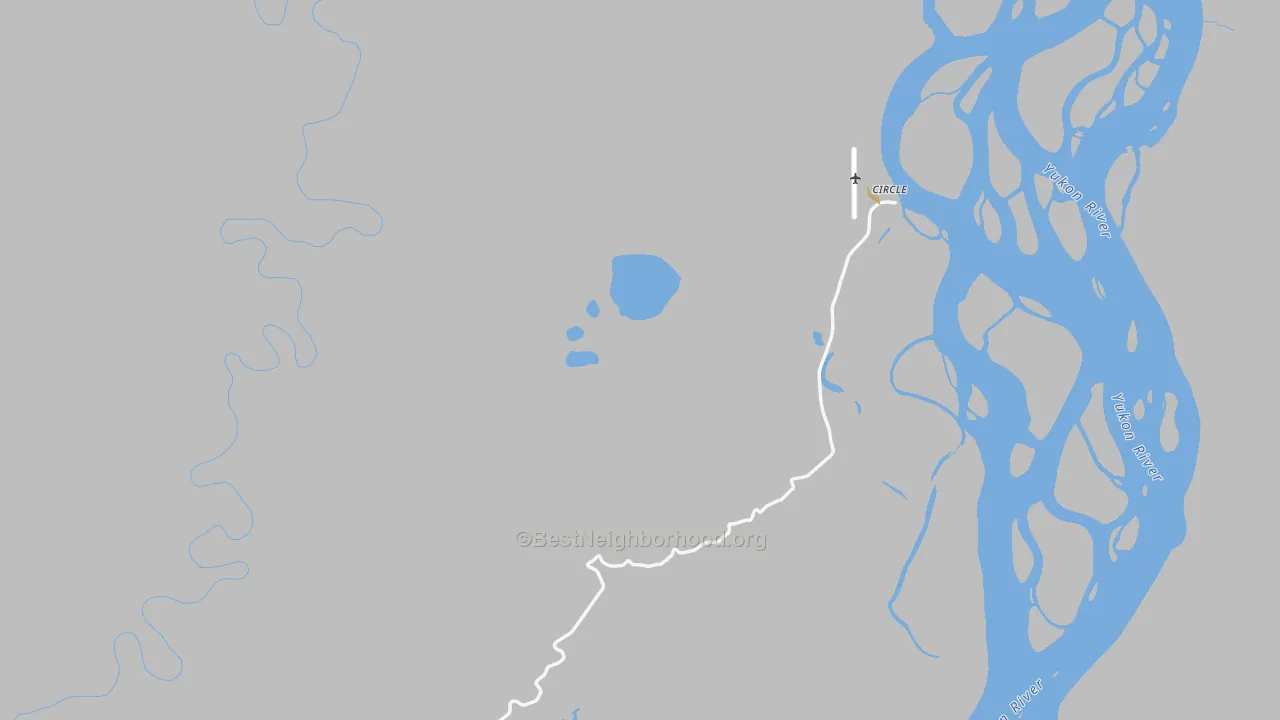 99733, AK Map of Noise Levels in 99733