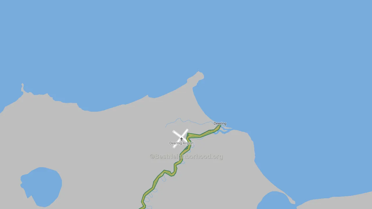 99736, AK Map of Noise Levels in 99736