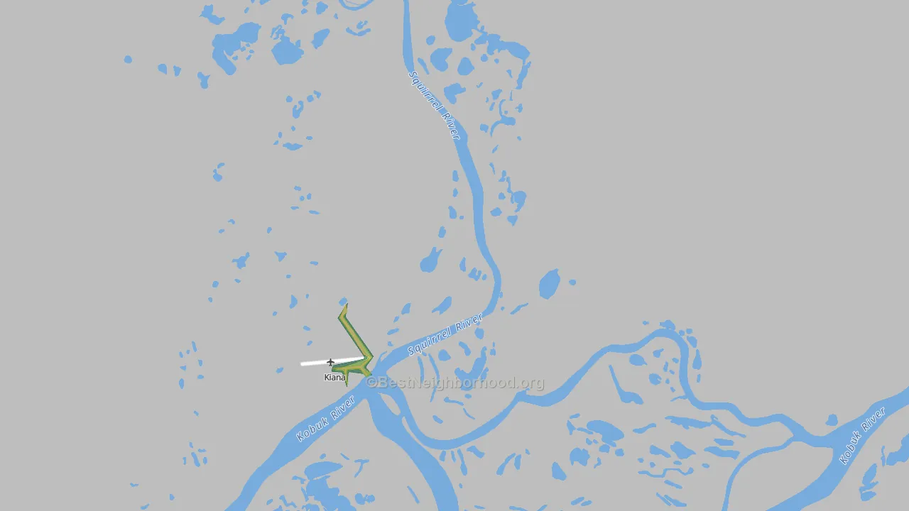 99749, AK Map of Noise Levels in 99749