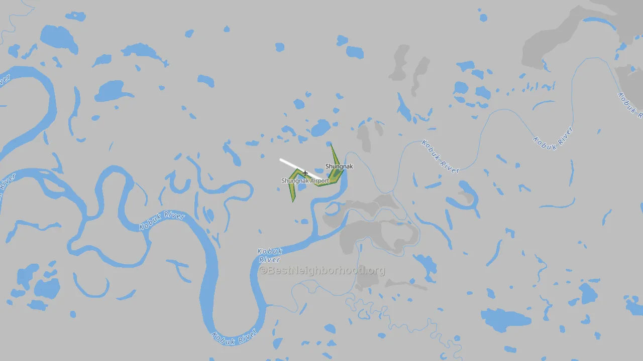 99773, AK Map of Noise Levels in 99773