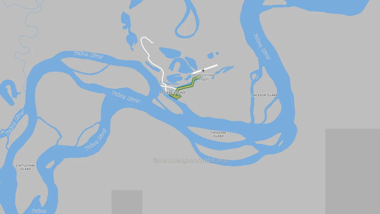 99774, AK Map of Noise Levels in 99774