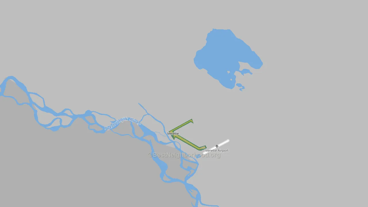 99781, AK Map of Noise Levels in 99781
