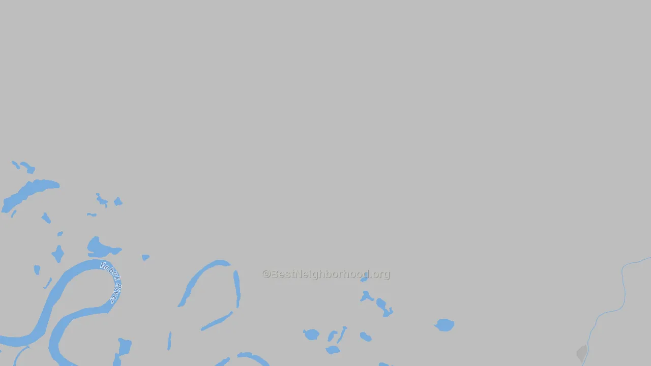 99786, AK Map of Noise Levels in 99786
