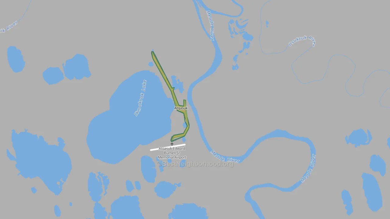 99791, AK Map of Noise Levels in 99791