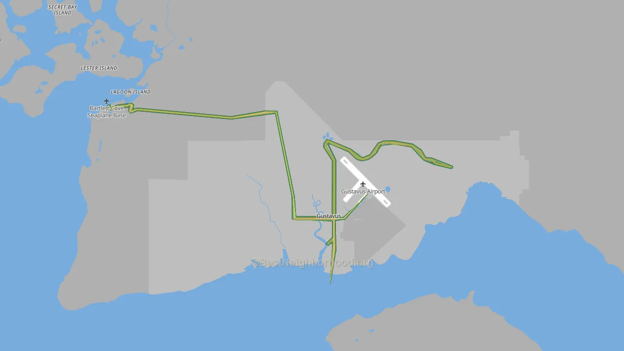 99826, AK Map of Noise Levels in 99826