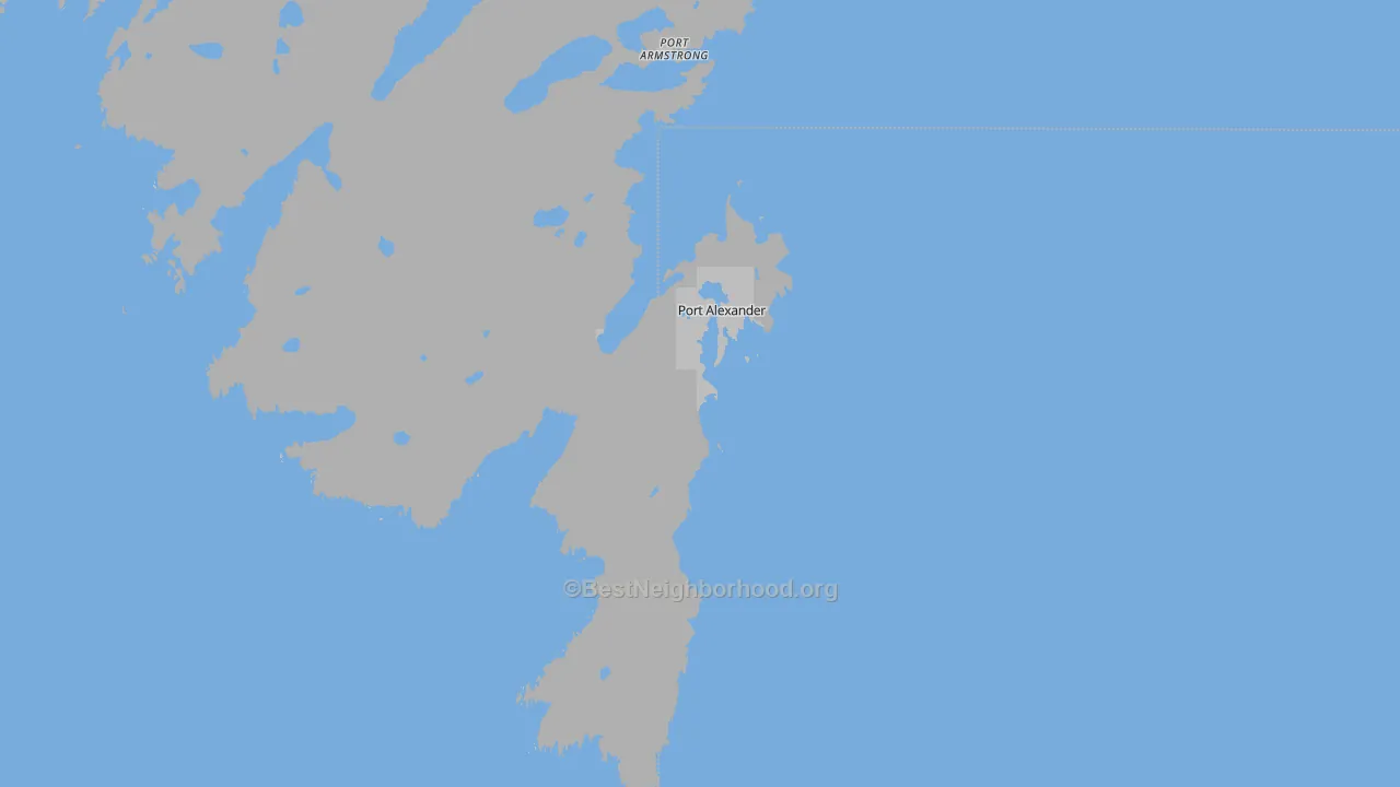 99836, AK Map of Noise Levels in 99836
