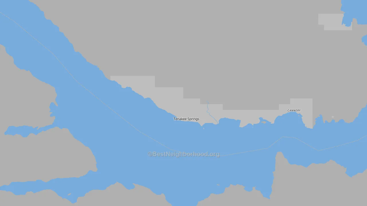 99841, AK Map of Noise Levels in 99841