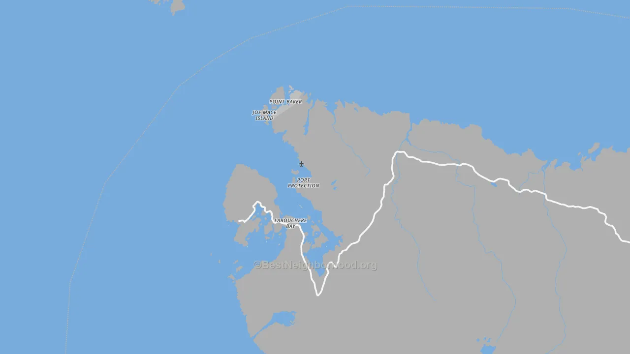 99927, AK Map of Noise Levels in 99927