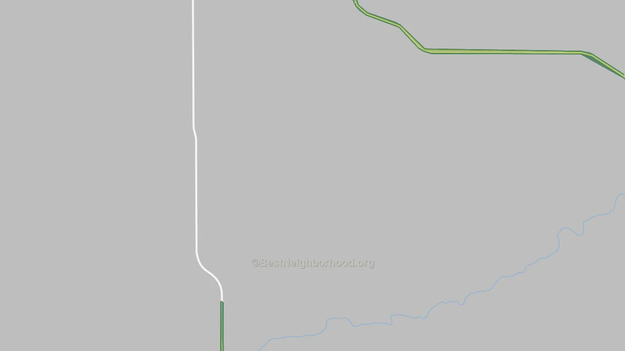 Alanreed, TX Map of Noise Levels in Alanreed