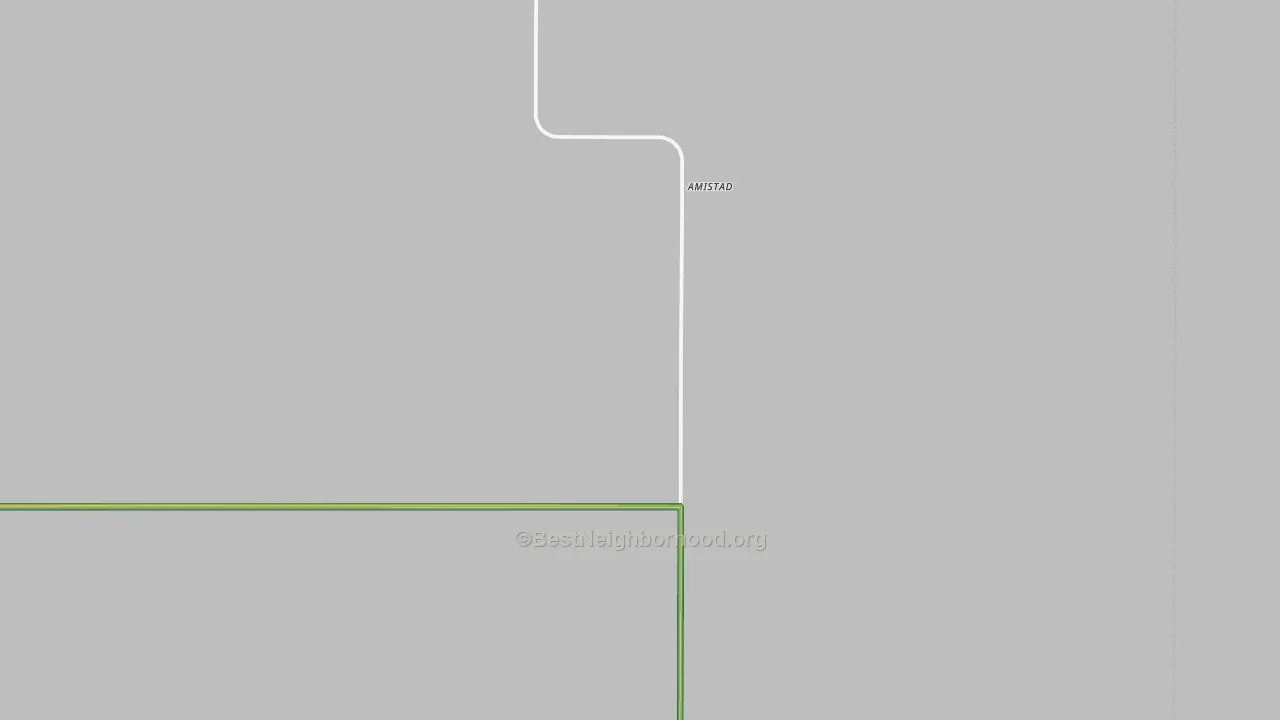 Amistad, NM Map of Noise Levels in Amistad