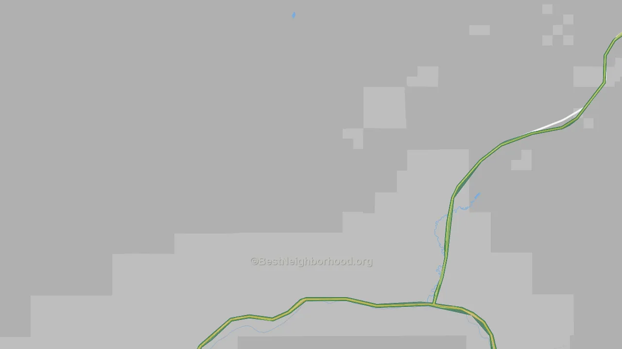 Anaconda-Deer Lodge County, MT Map of Noise Levels in Anaconda-Deer Lodge County