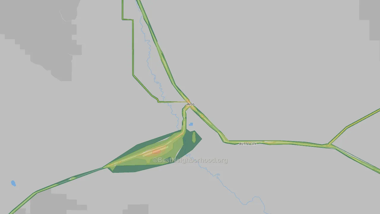 Arco, ID Map of Noise Levels in Arco