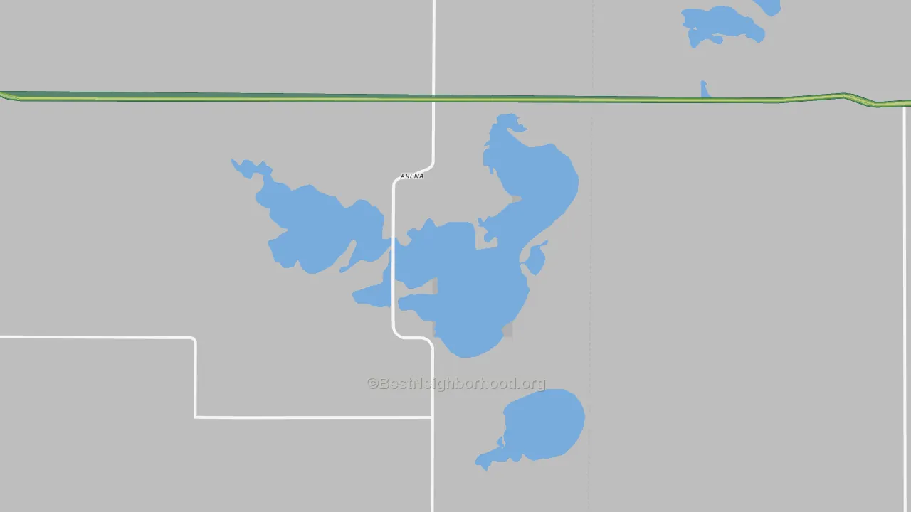 Arena, ND Map of Noise Levels in Arena