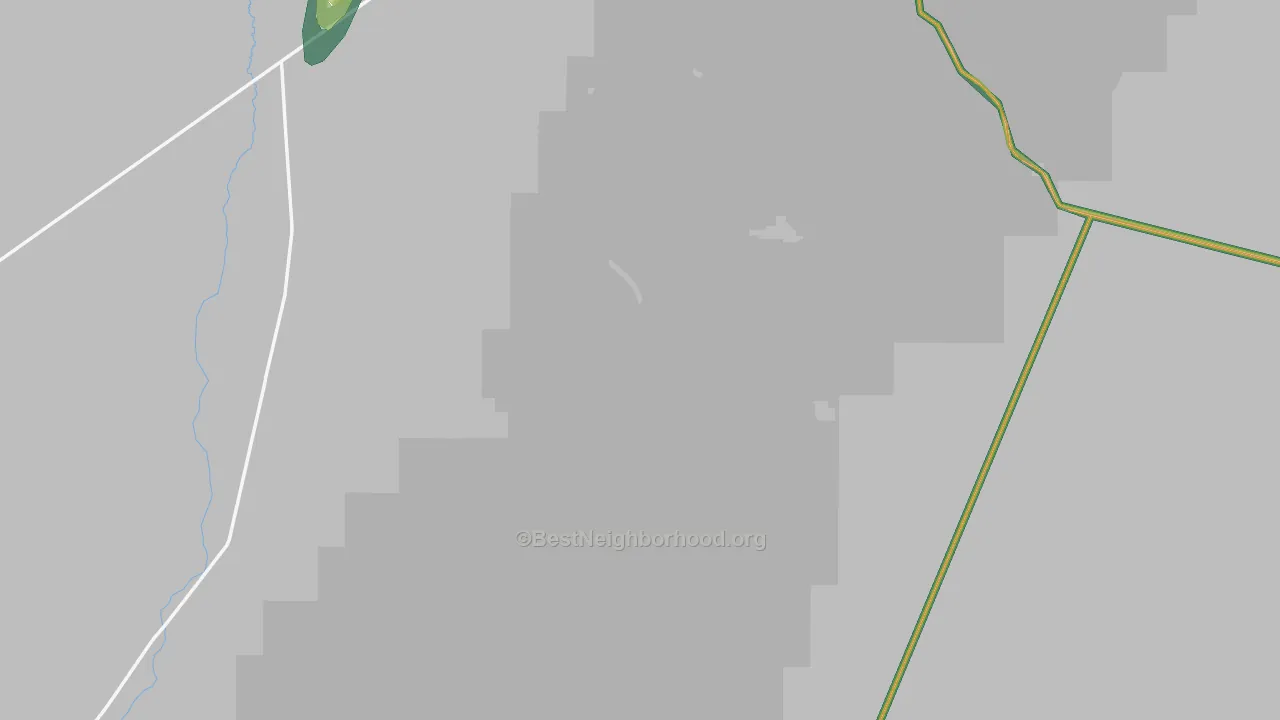 Austin, NV Map of Noise Levels in Austin