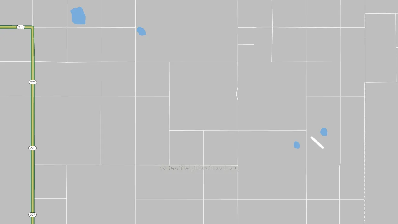 Bellview, NM Map of Noise Levels in Bellview