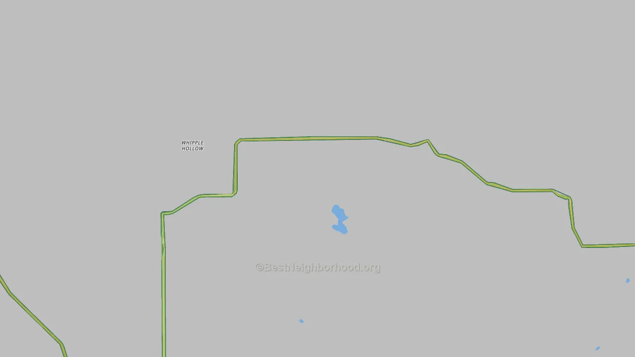 Bill, WY Map of Noise Levels in Bill