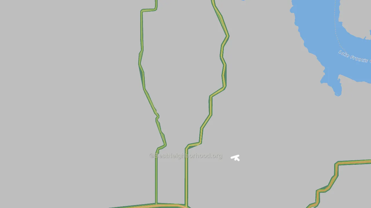 Bonesteel, SD Map of Noise Levels in Bonesteel