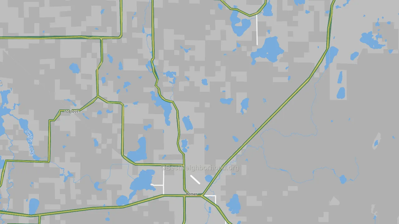 Bowstring, MN Map of Noise Levels in Bowstring
