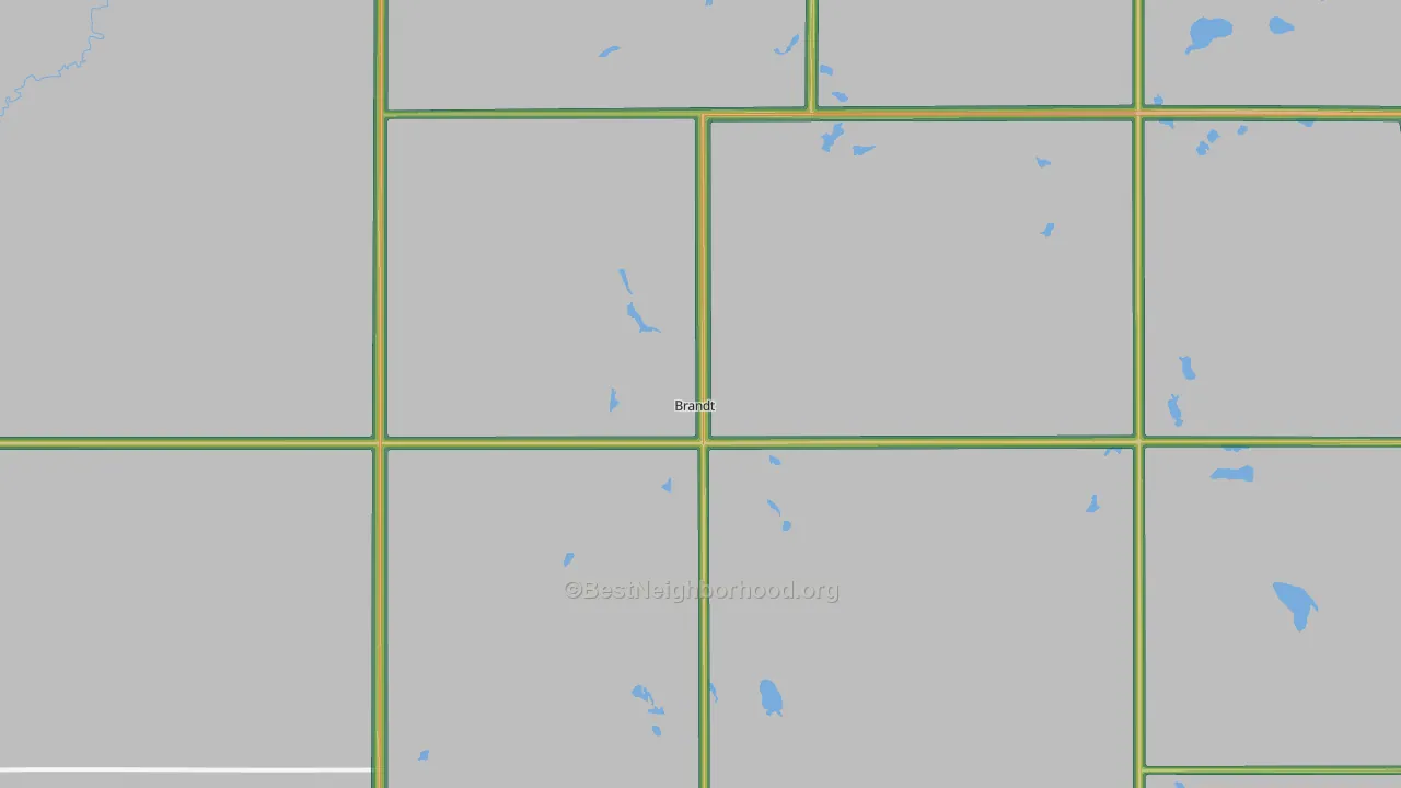 Brandt, SD Map of Noise Levels in Brandt