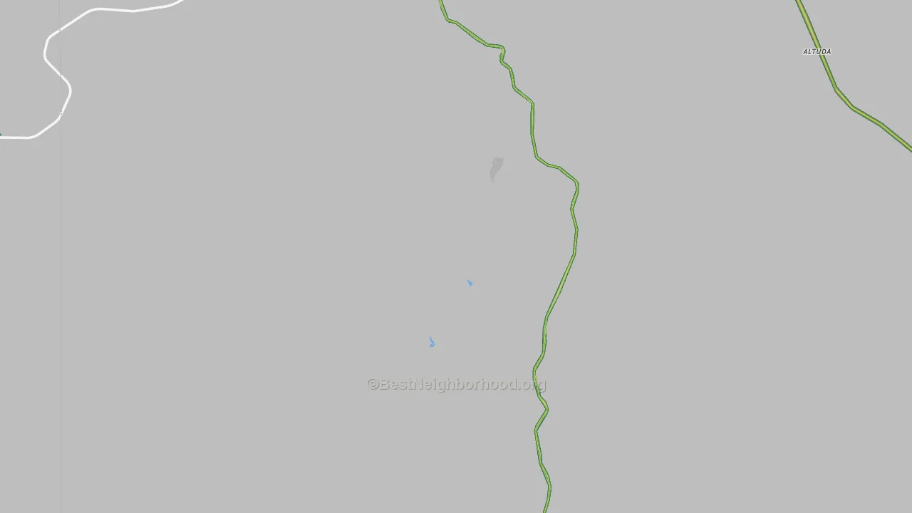 Brewster County, TX Map of Noise Levels in Brewster County
