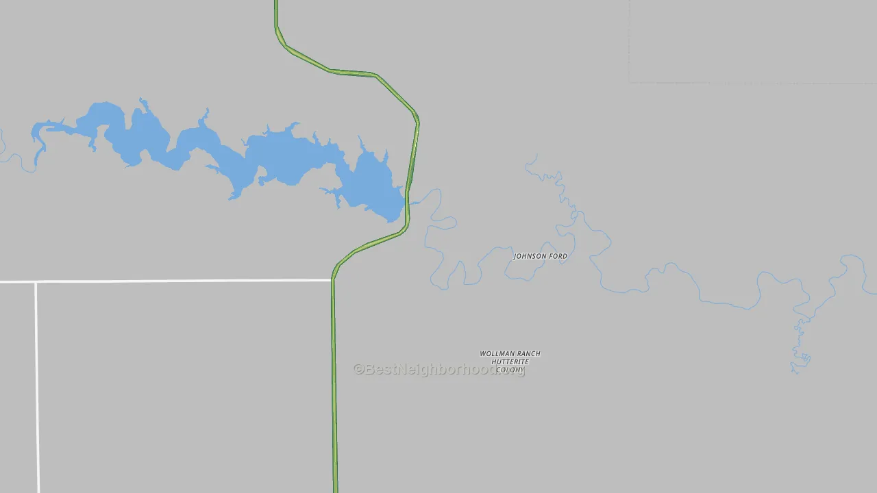 Buckskin, ND Map of Noise Levels in Buckskin