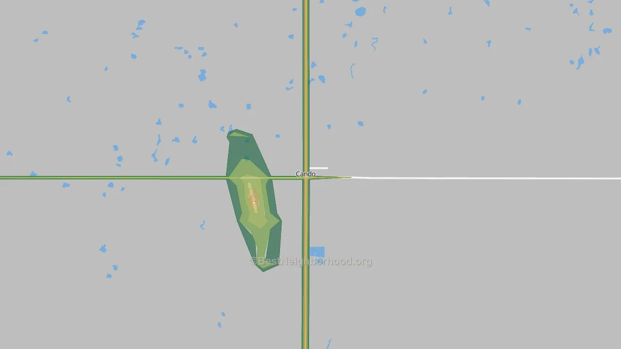 Cando, ND Map of Noise Levels in Cando