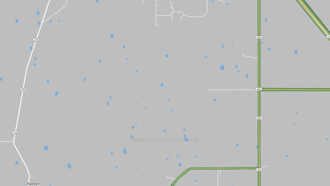 Caprock, NM Map of Noise Levels in Caprock