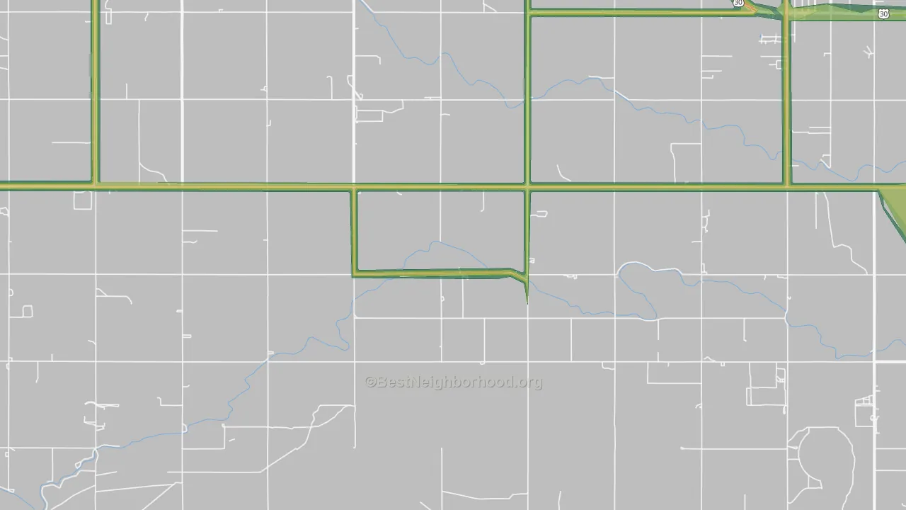 Clover, ID Map of Noise Levels in Clover