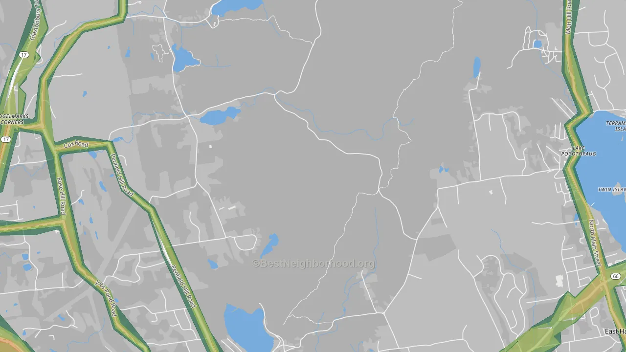Cobalt, CT Map of Noise Levels in Cobalt