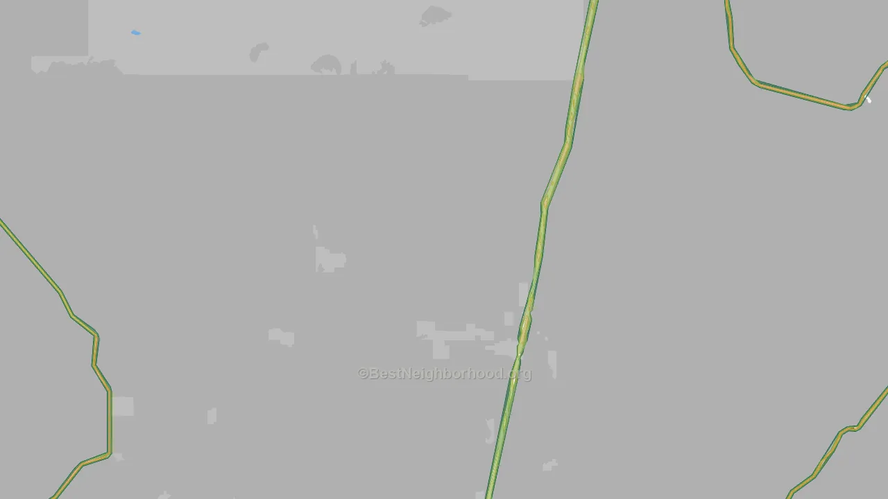 Coconino County, AZ Map of Noise Levels in Coconino County