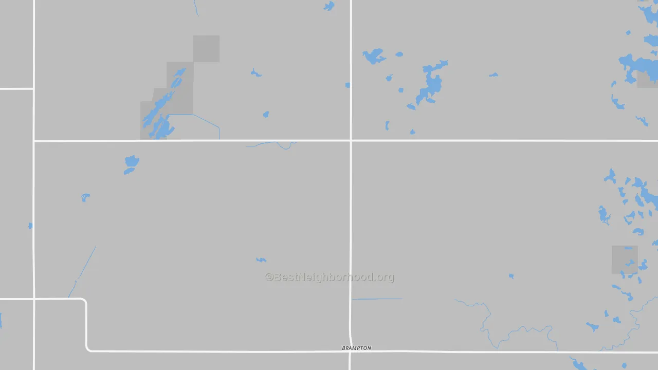 Cogswell, ND Map of Noise Levels in Cogswell