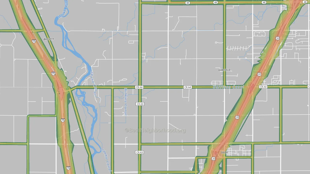 Coltman, ID Map of Noise Levels in Coltman