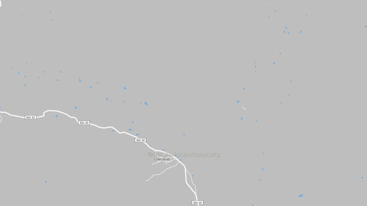 Comobabi, AZ Map of Noise Levels in Comobabi